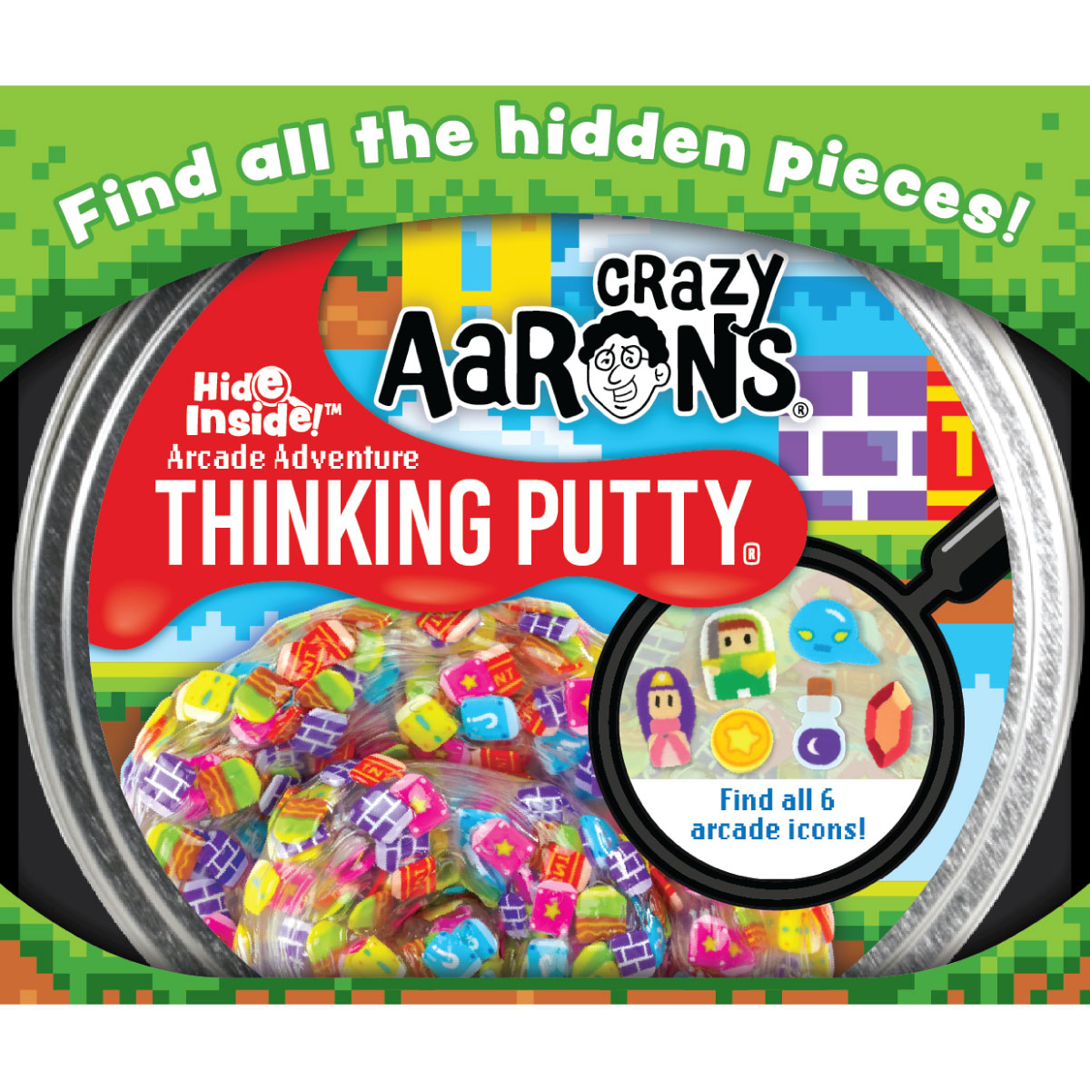 Hide Inside Arcade Adventure Thinking Putty