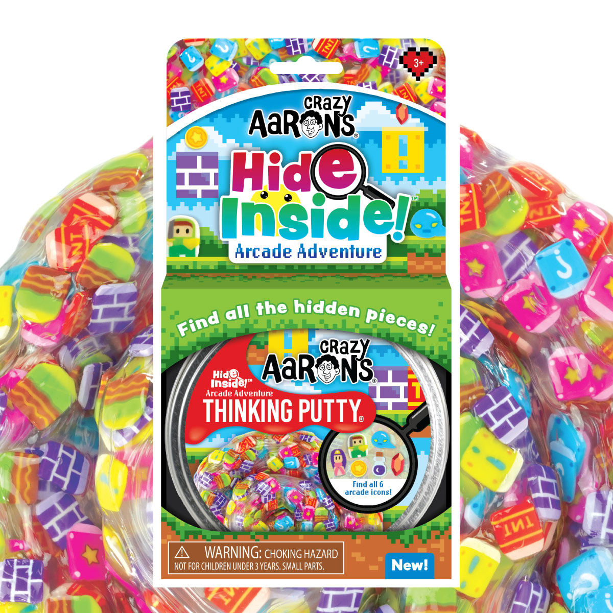 Hide Inside Arcade Adventure Thinking Putty