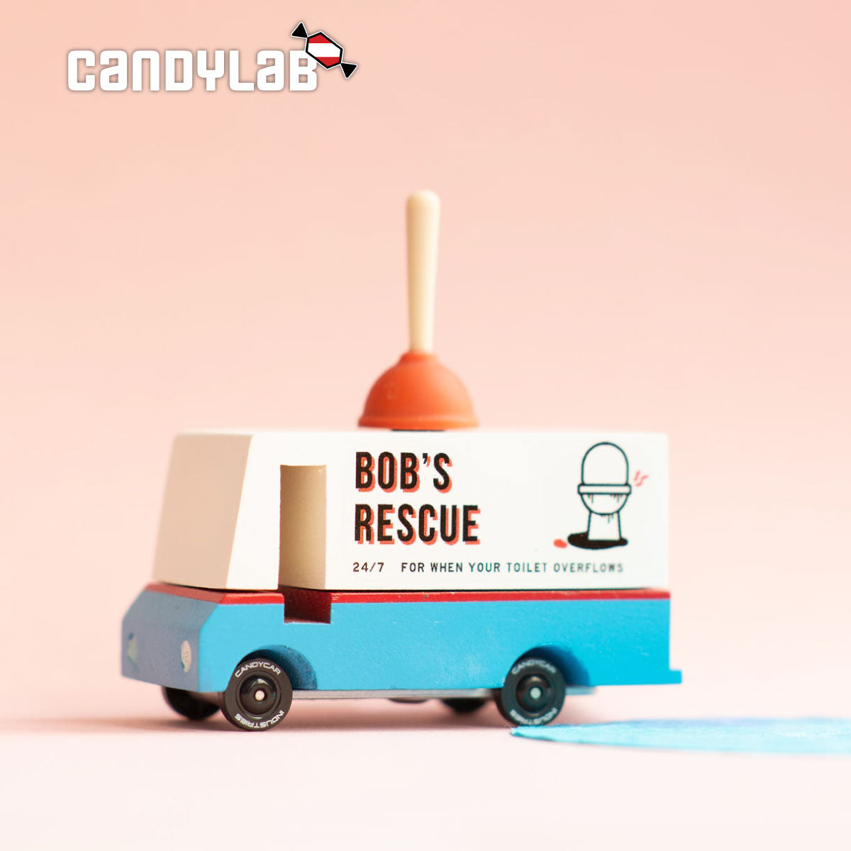 Candylab Candycar Bob’s Rescue Plumbing Van