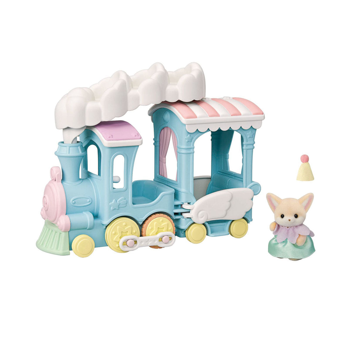 Calico Critters Floating Cloud Rainbow Train