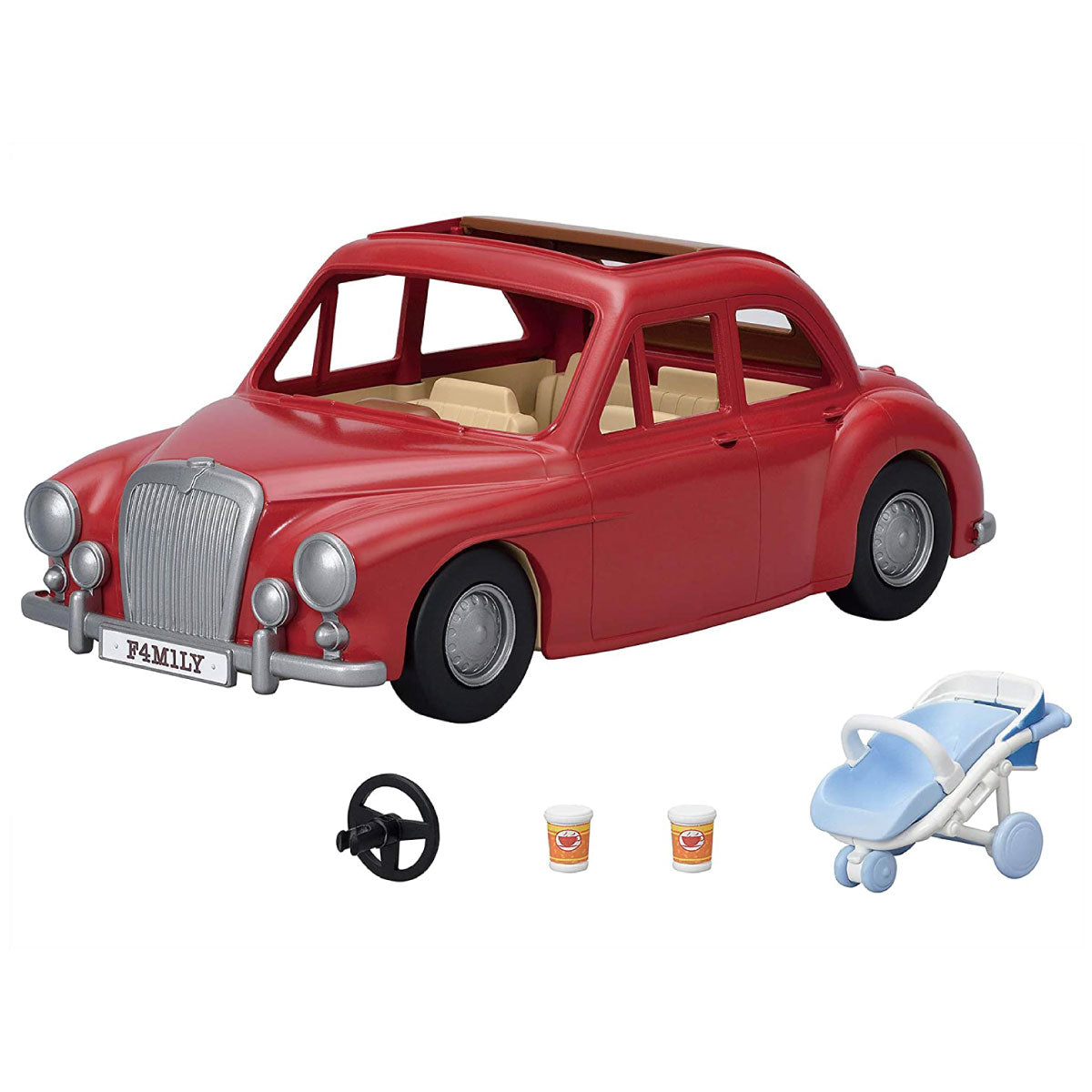 Calico Critters Family Cruising Car