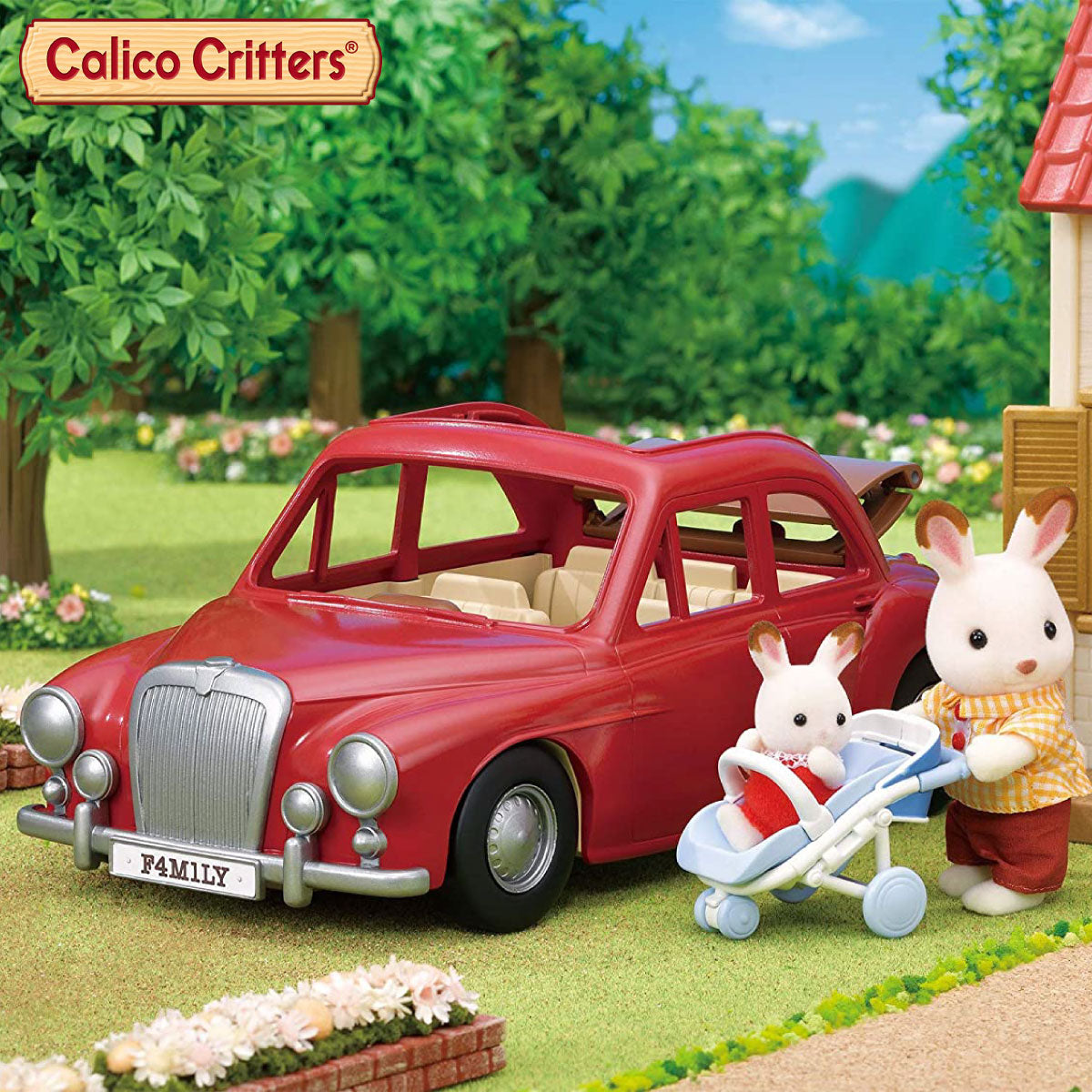 Calico Critters Family Cruising Car