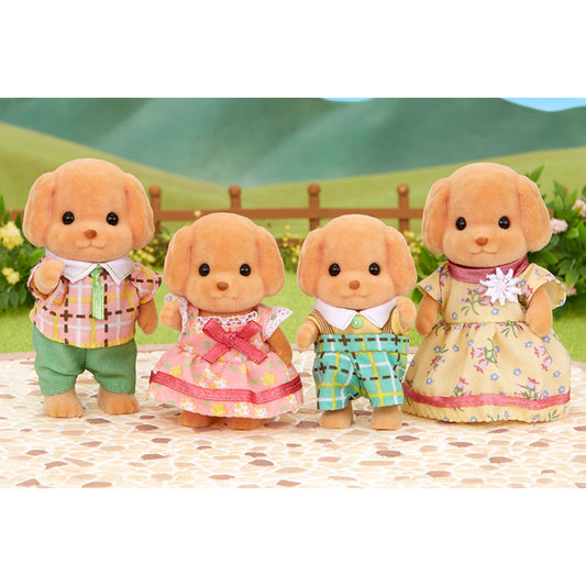 Calico Critters Toy Poodle Family