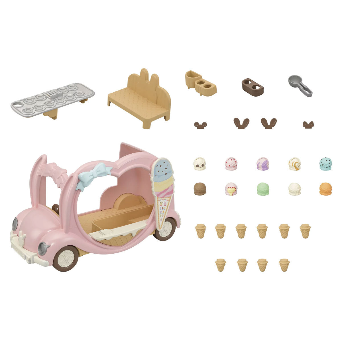 Calico Critters Ice Cream Van