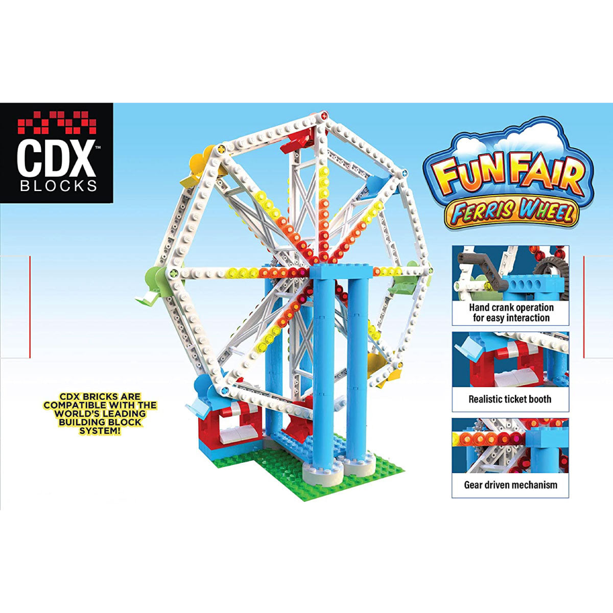 CDX Blocks Fun Fair Ferris Wheel