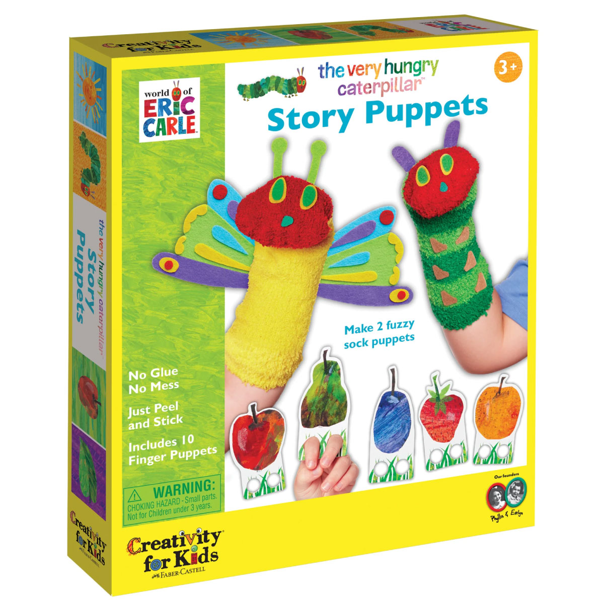 Creativity for Kids World of Eric Carle The Very Hungry Caterpillar Story Puppets