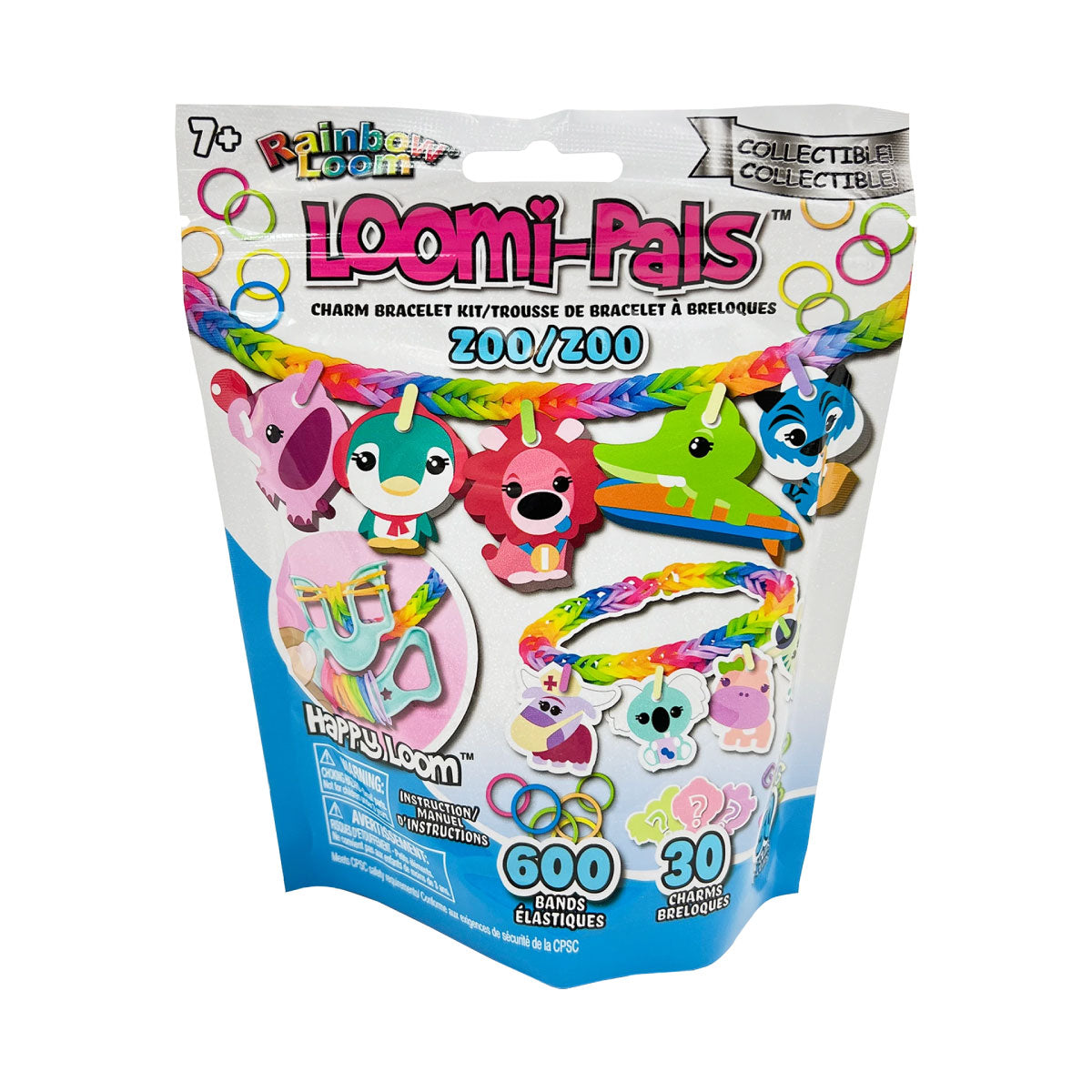 Rainbow Loom Loomi Pals Zoo Charm Bracelet Kit