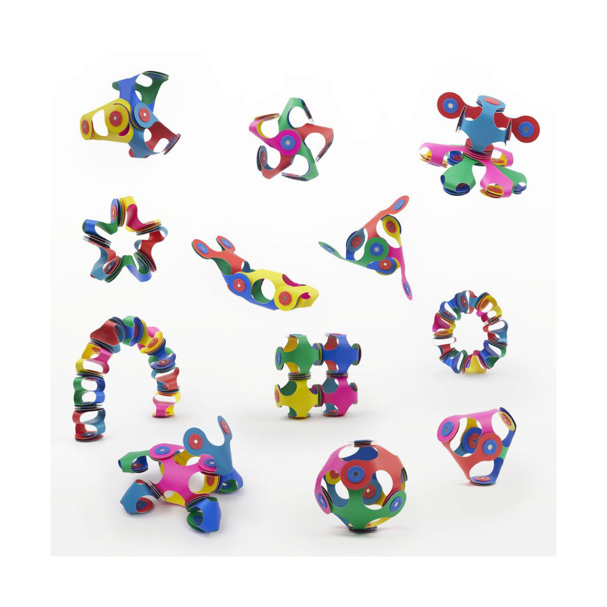 Clixo Tiny & Mighty Pack 9 Piece Building Set