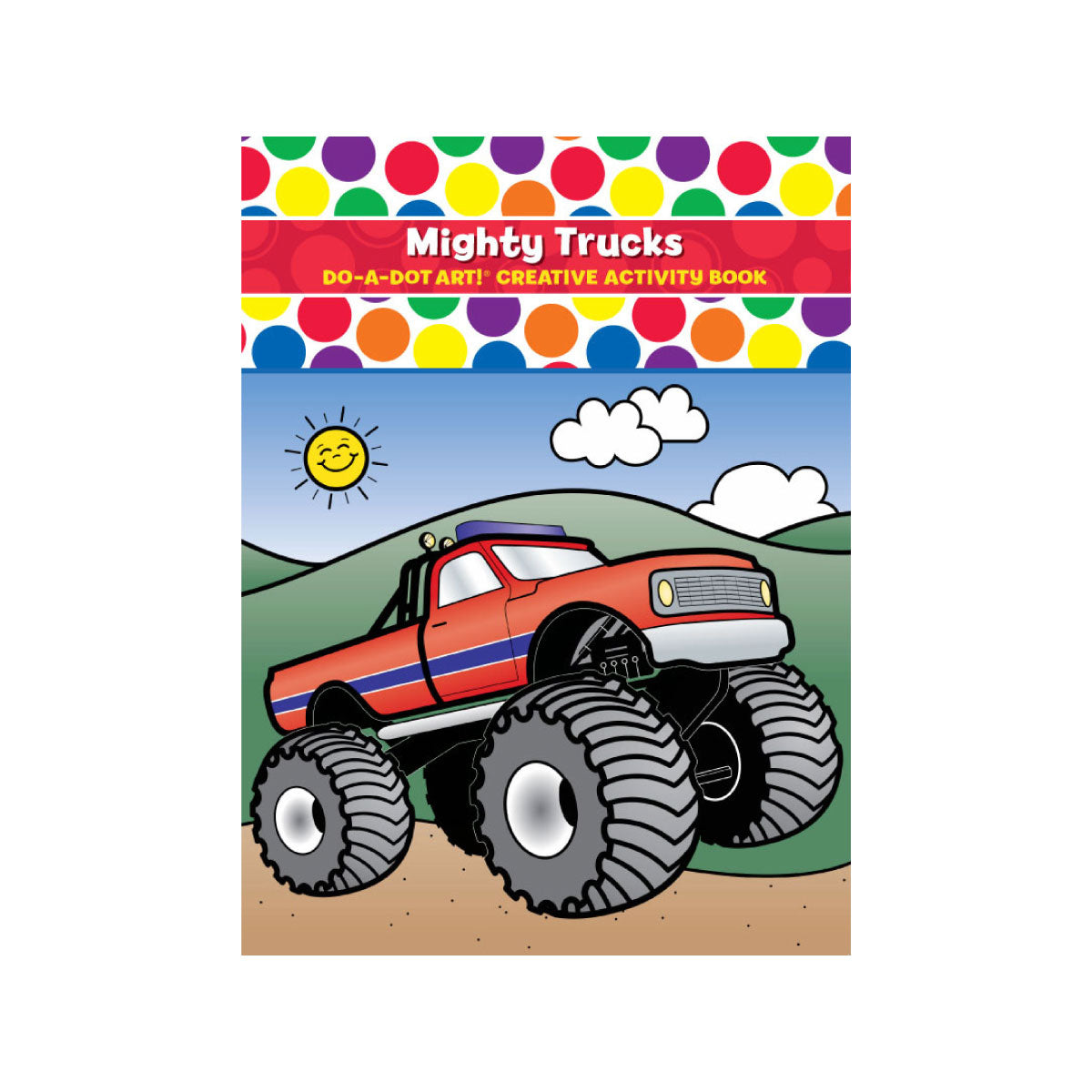 Do a Dot Art Creative Activity Books Mighty Trucks