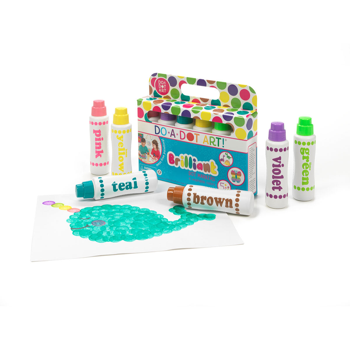 Do A Dot Classic Markers Brilliant 6pk