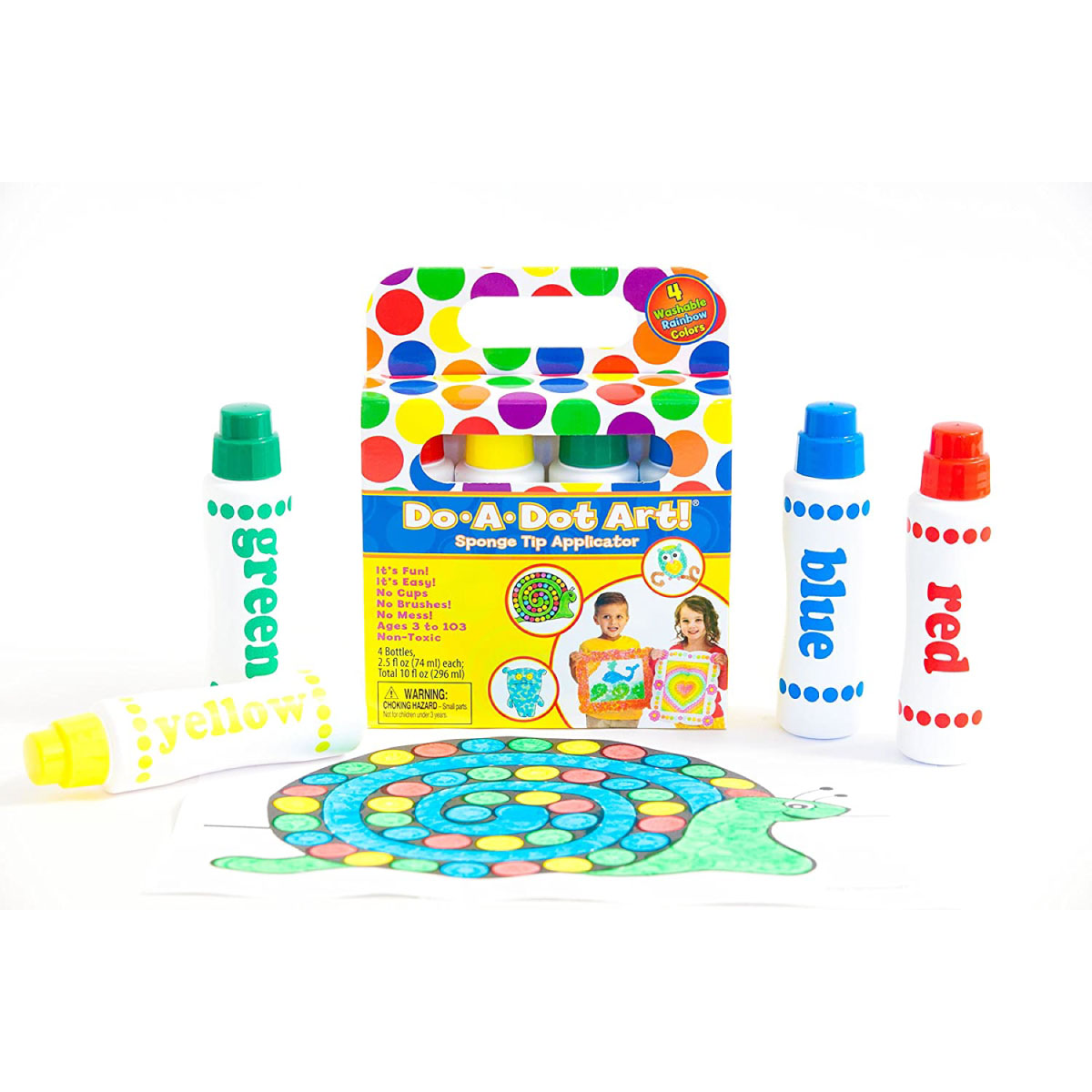 Do A Dot Classic Markers Rainbow 4pk