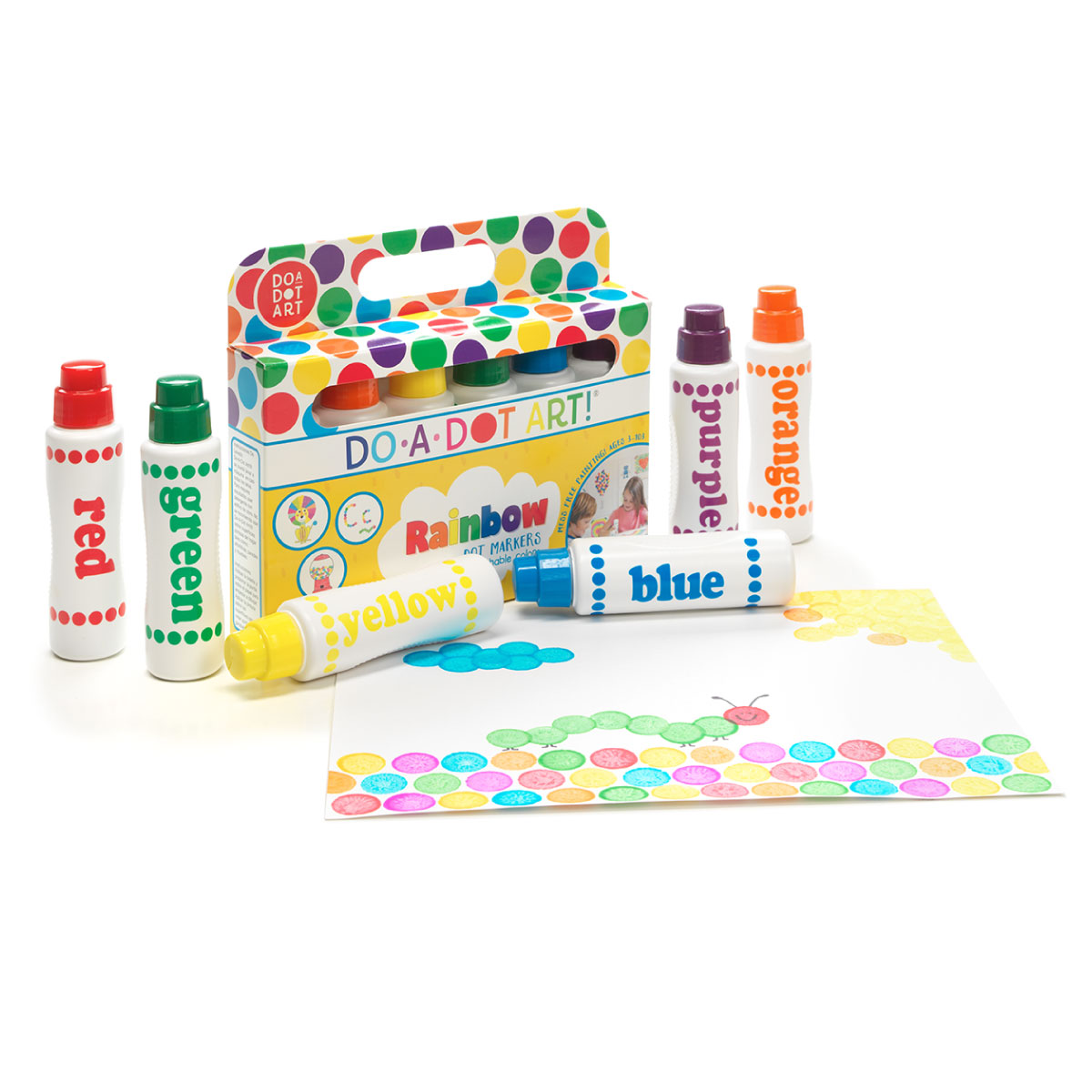 Do A Dot Classic Markers Rainbow 6 pk