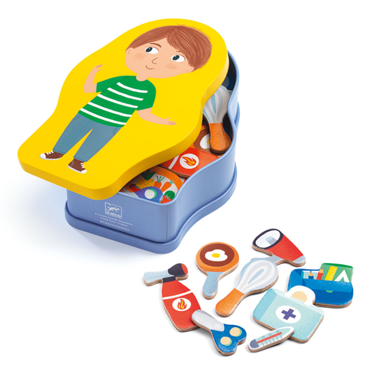 Djeco Inzebox Jobissimo Magnetic Play Set
