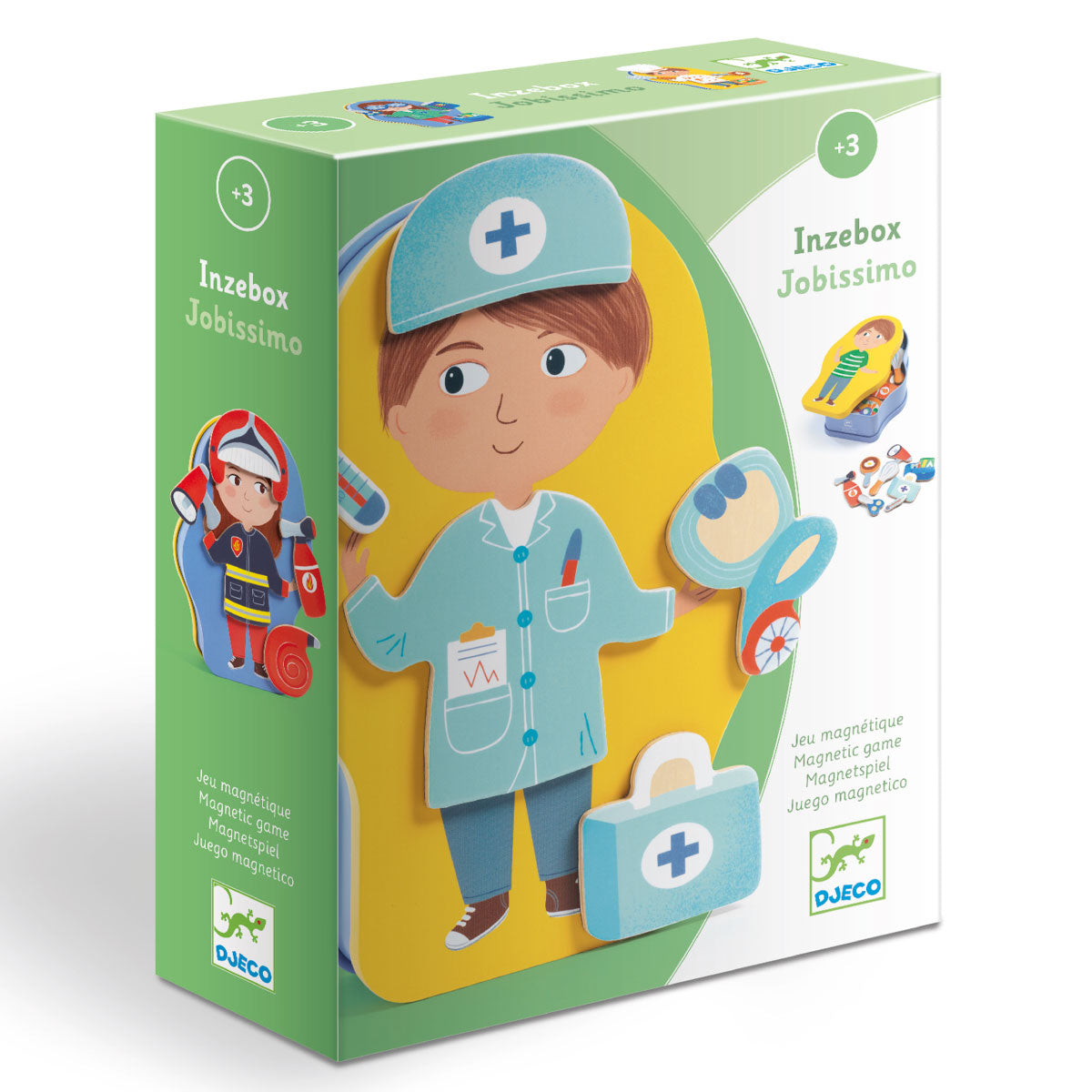 Djeco Inzebox Jobissimo Magnetic Play Set