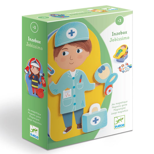 Djeco Inzebox Jobissimo Magnetic Play Set