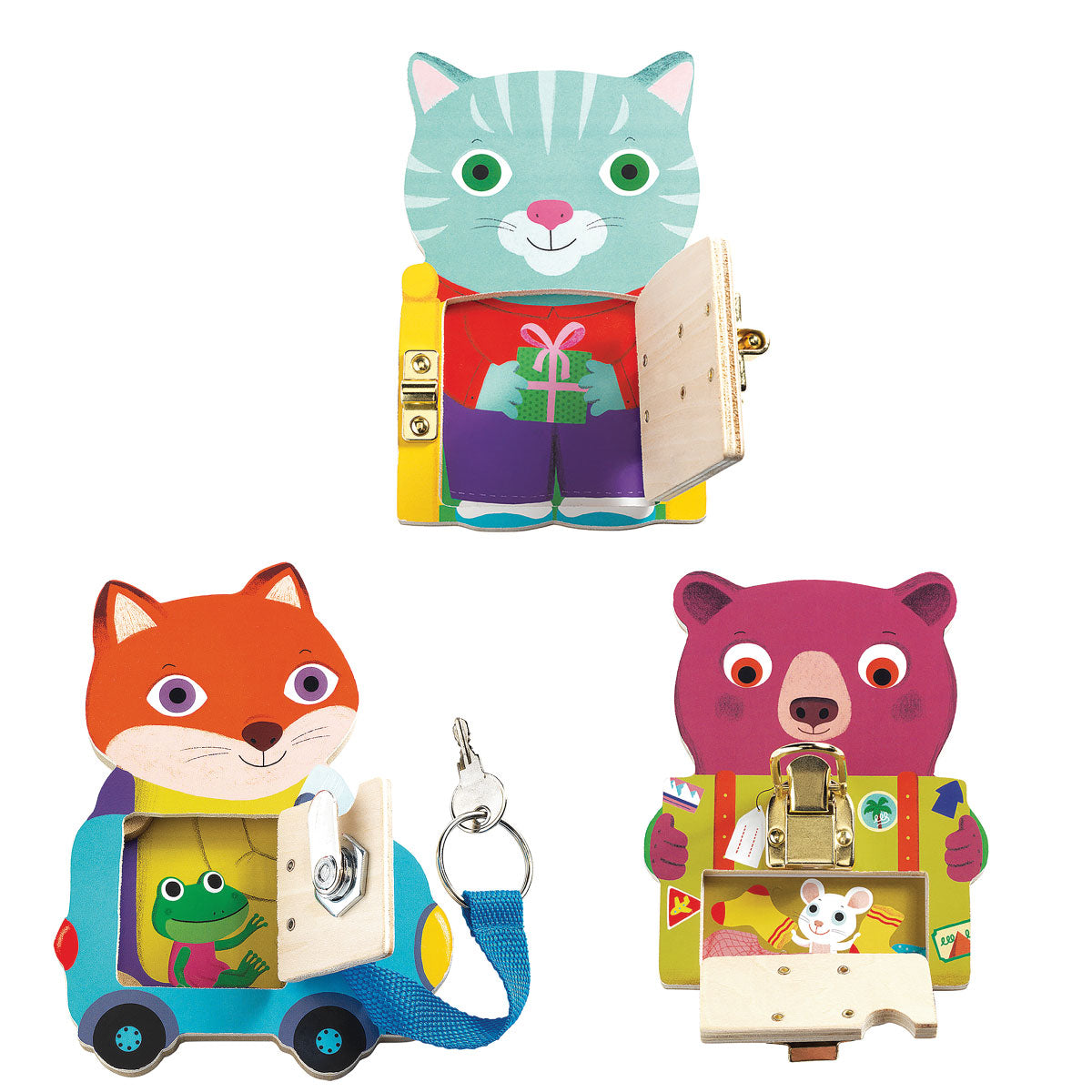 Locktou Locking Animals from Djeco