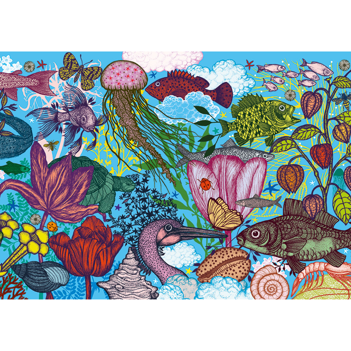 Djeco Gallery Puzzle - Land and Sea 1000pc Jigsaw