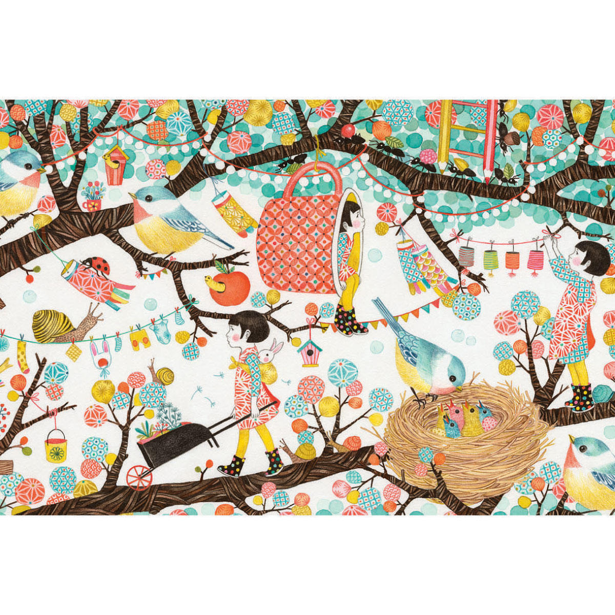 Djeco Gallery Puzzle - Treehouse 200pc Jigsaw
