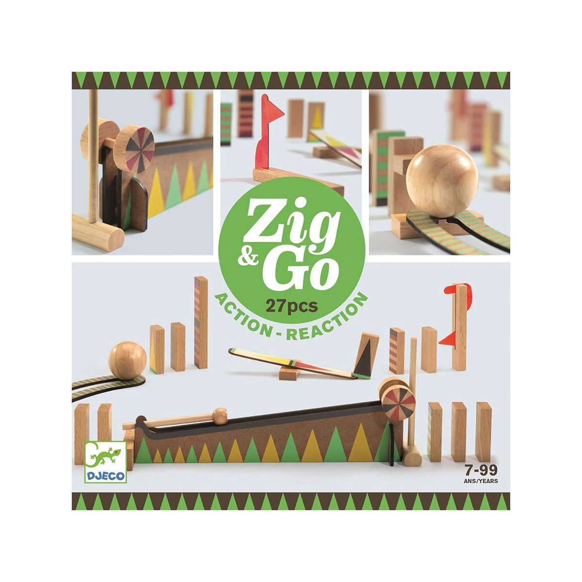 Zig & Go 27 Action Reaction from Djeco