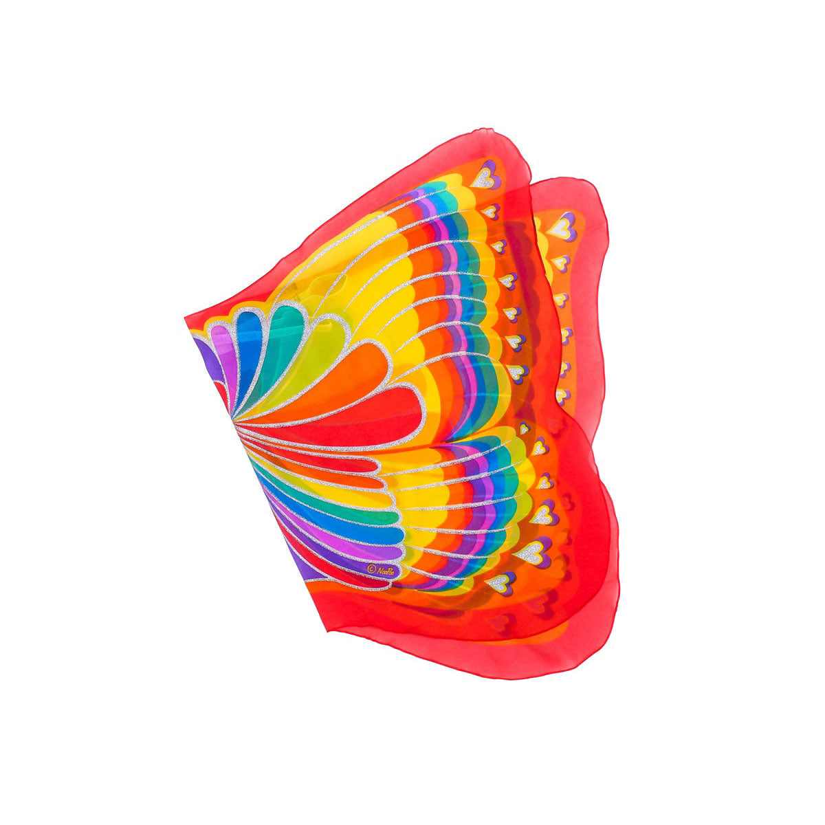 Dreamy Dress-Ups Red Rainbow Butterfly Wings