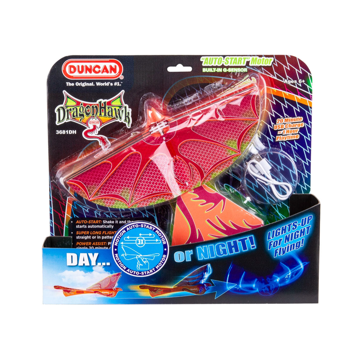 Duncan Dragon Hawk Glider with Power Assist