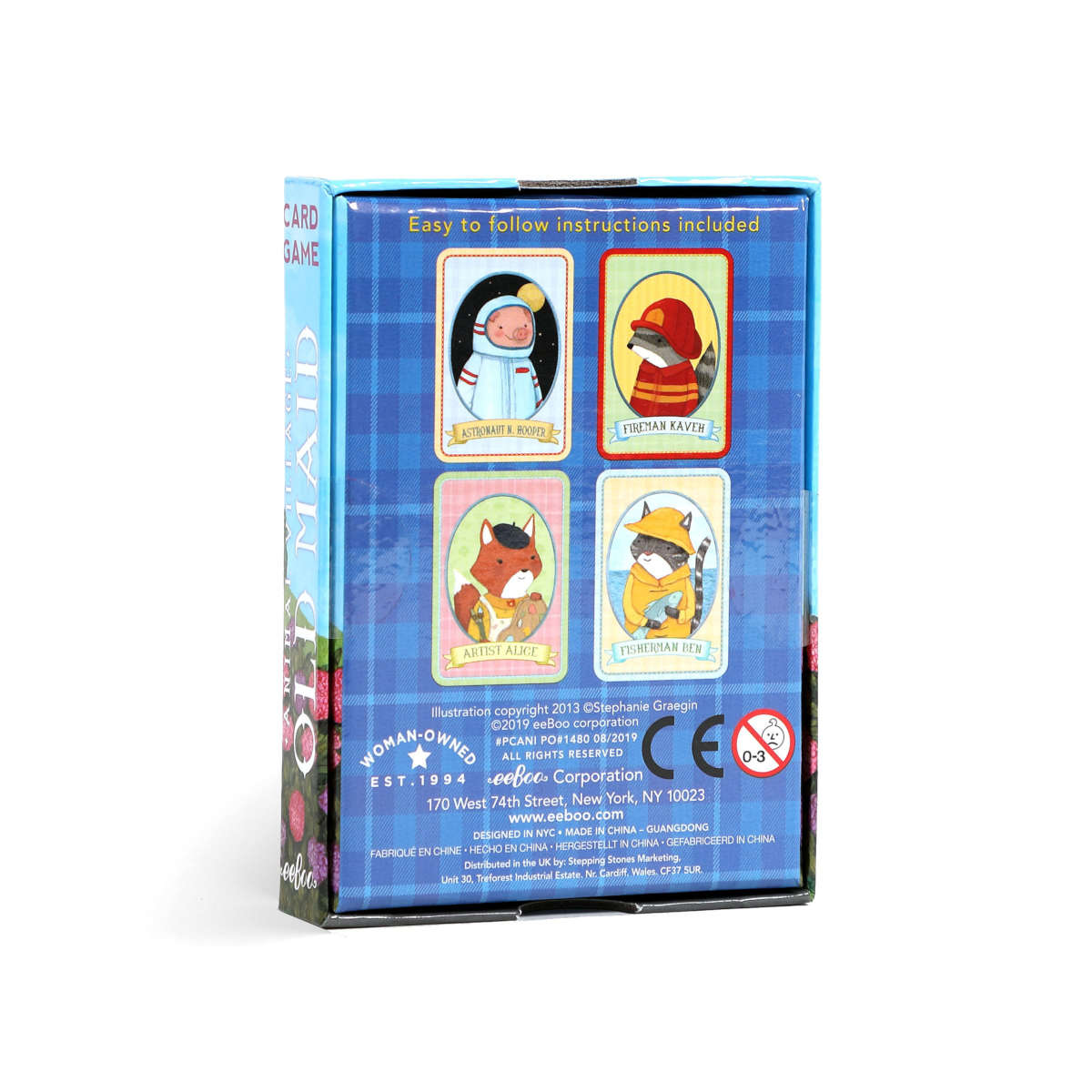 Animal Old Maid Playing Cards by eeBoo