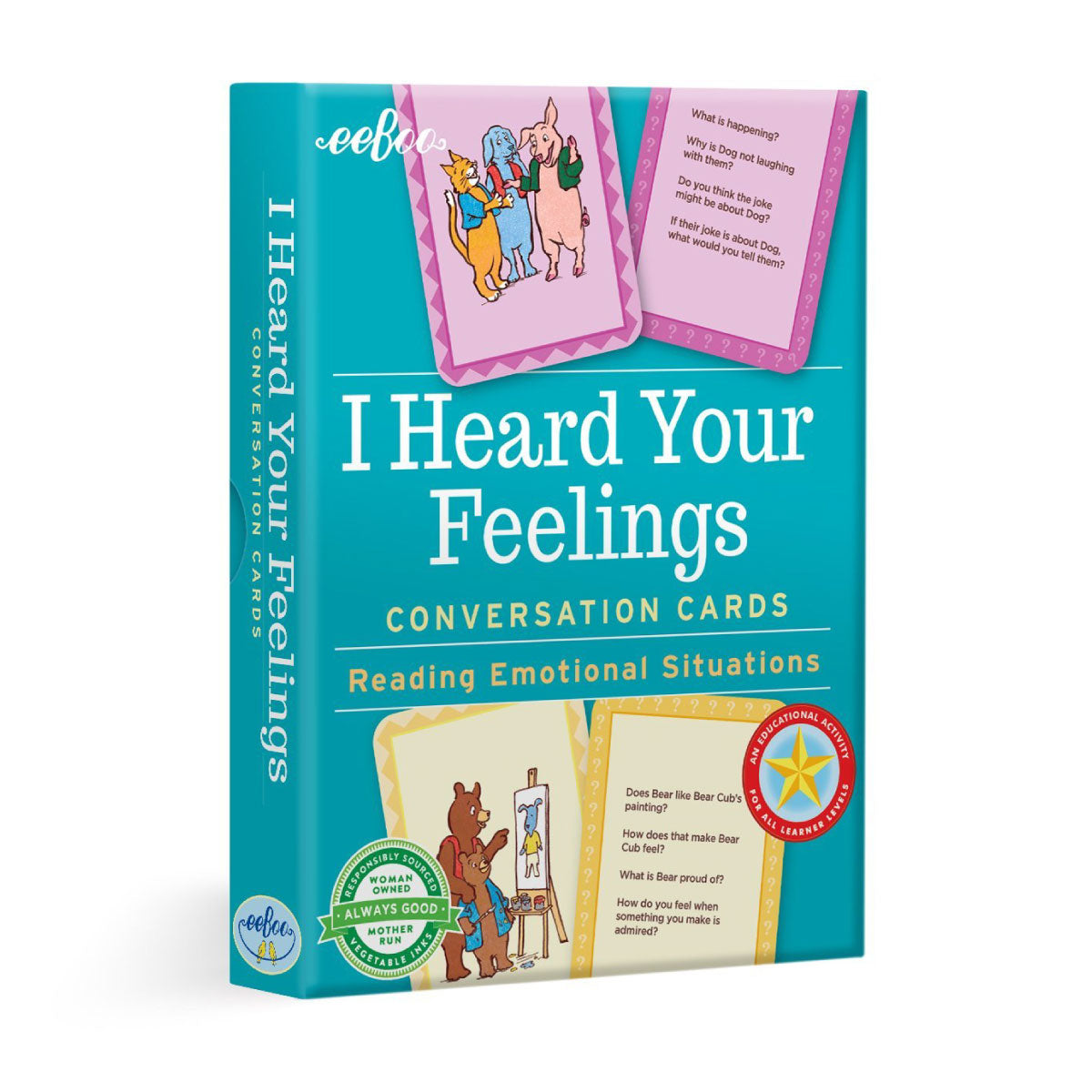 I Heard Your Feelings Conversation Cards from eeBoo