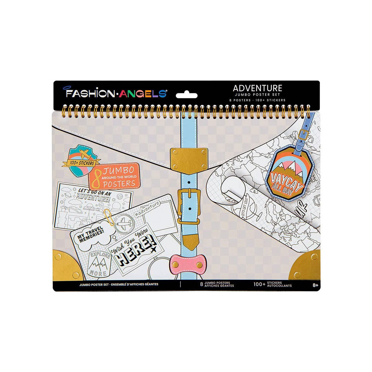 Fashion Angels Adventure Jumbo Poster Set