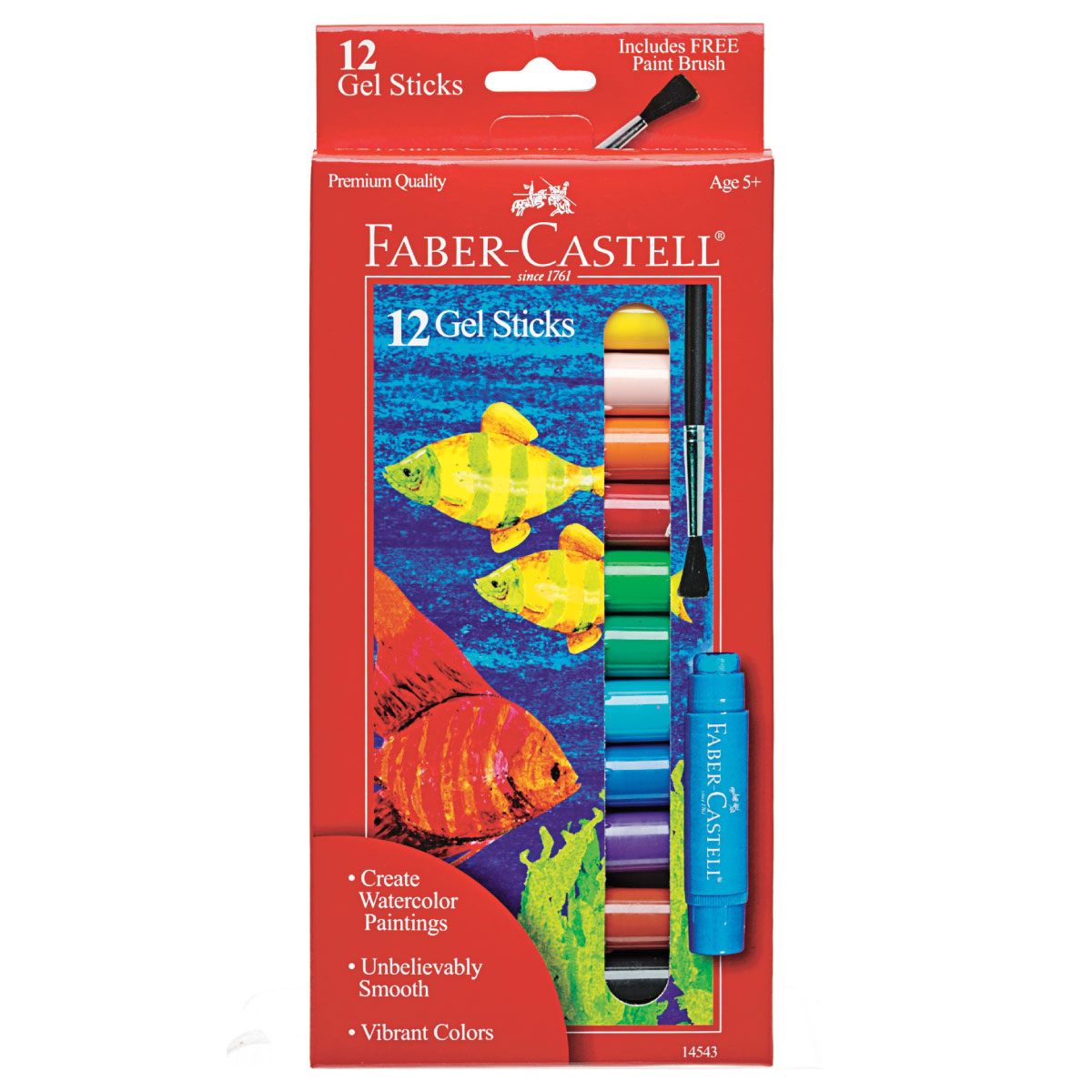 Faber Castell How to Rainbow Watercolor Pencils Starter Set