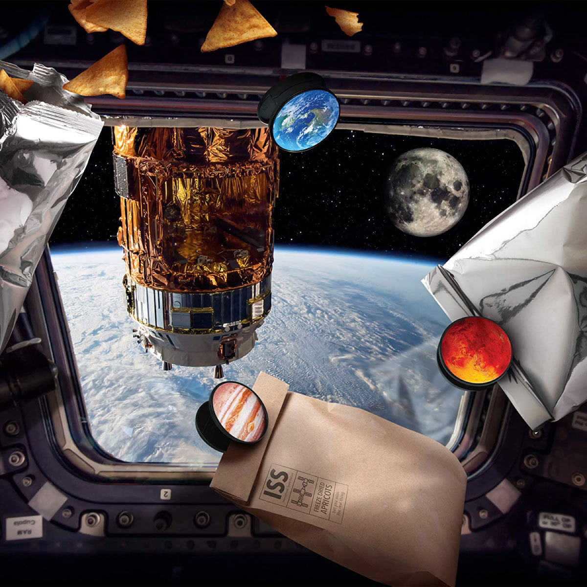 Fred Cosmic Clips Chip Bag Clips