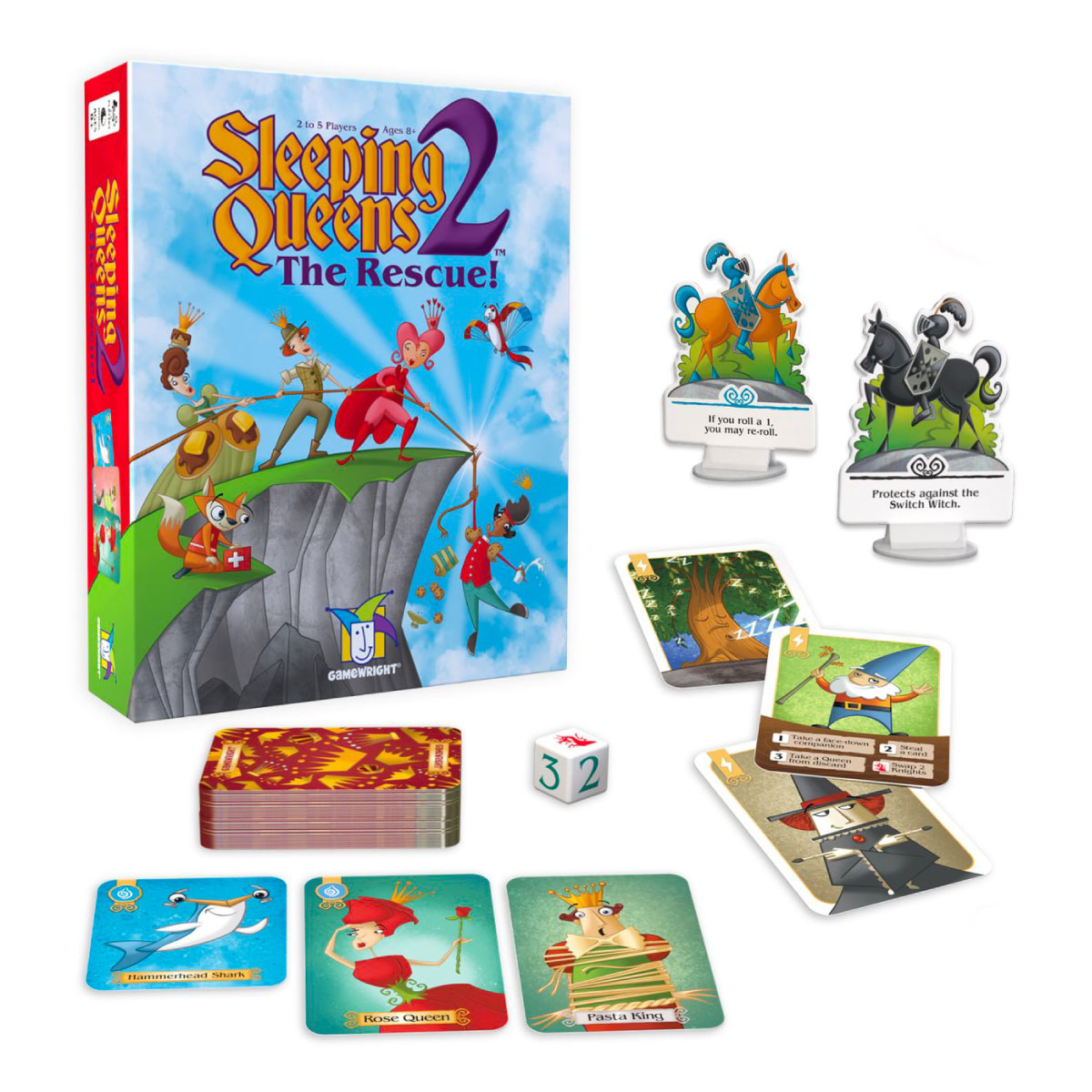 Sleeping Queens 2 The Rescue Card Game from Gamewright