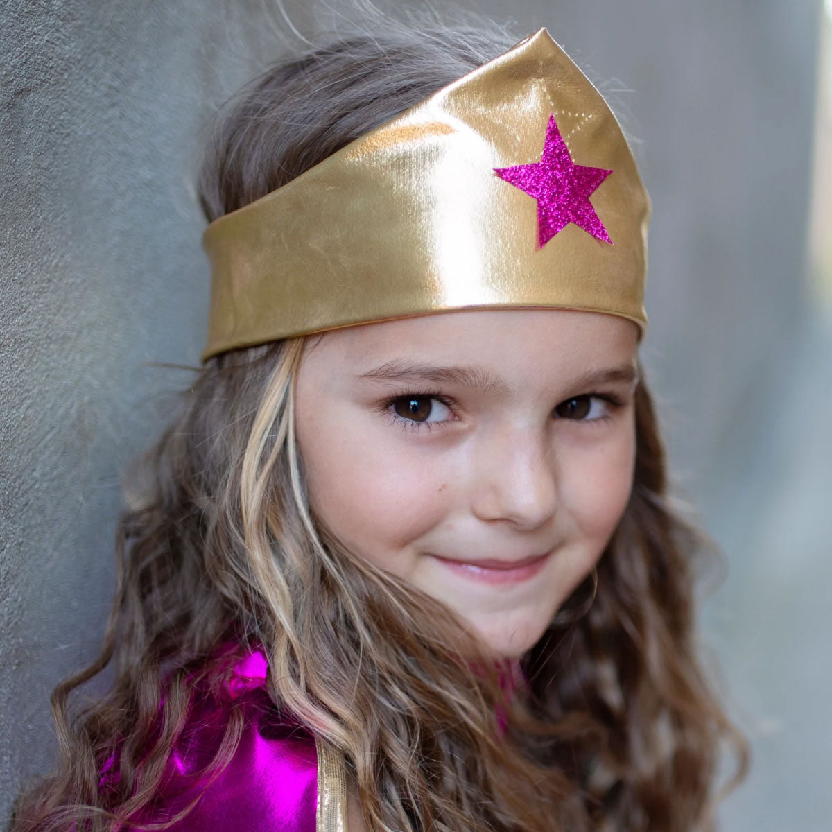 Great Pretenders Superhero Star Dress, Cape, & Headpiece