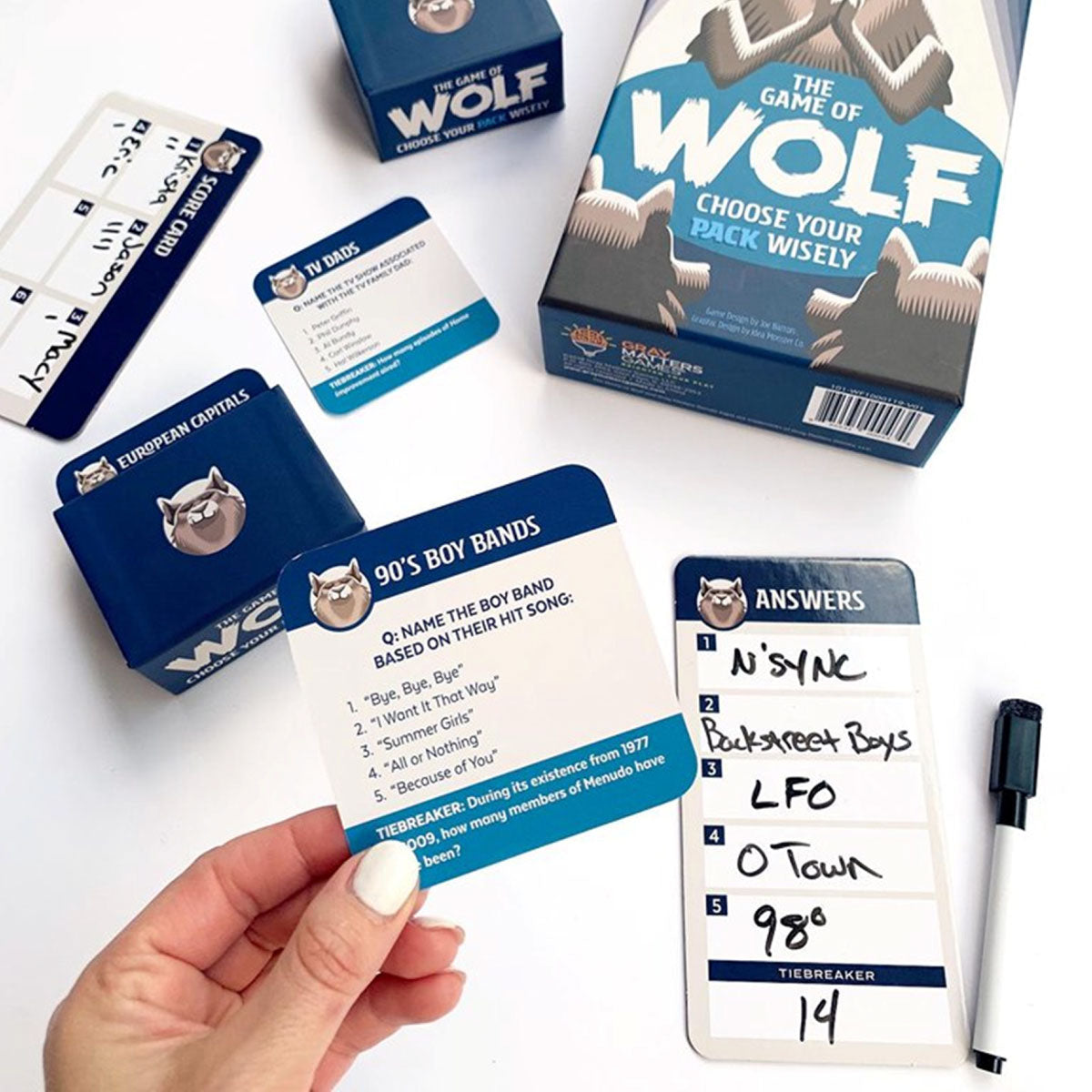 The Game of Wolf Strategic Trivia Game