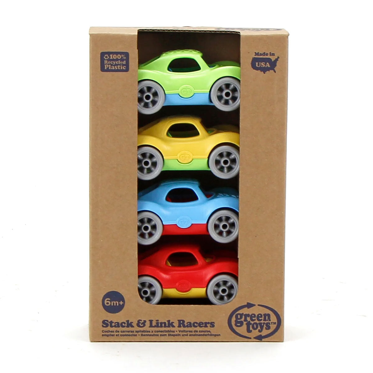 Green Toys Stack & Link Racers