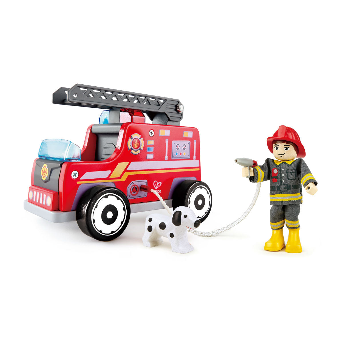 Hape Fire Truck Rescue Team