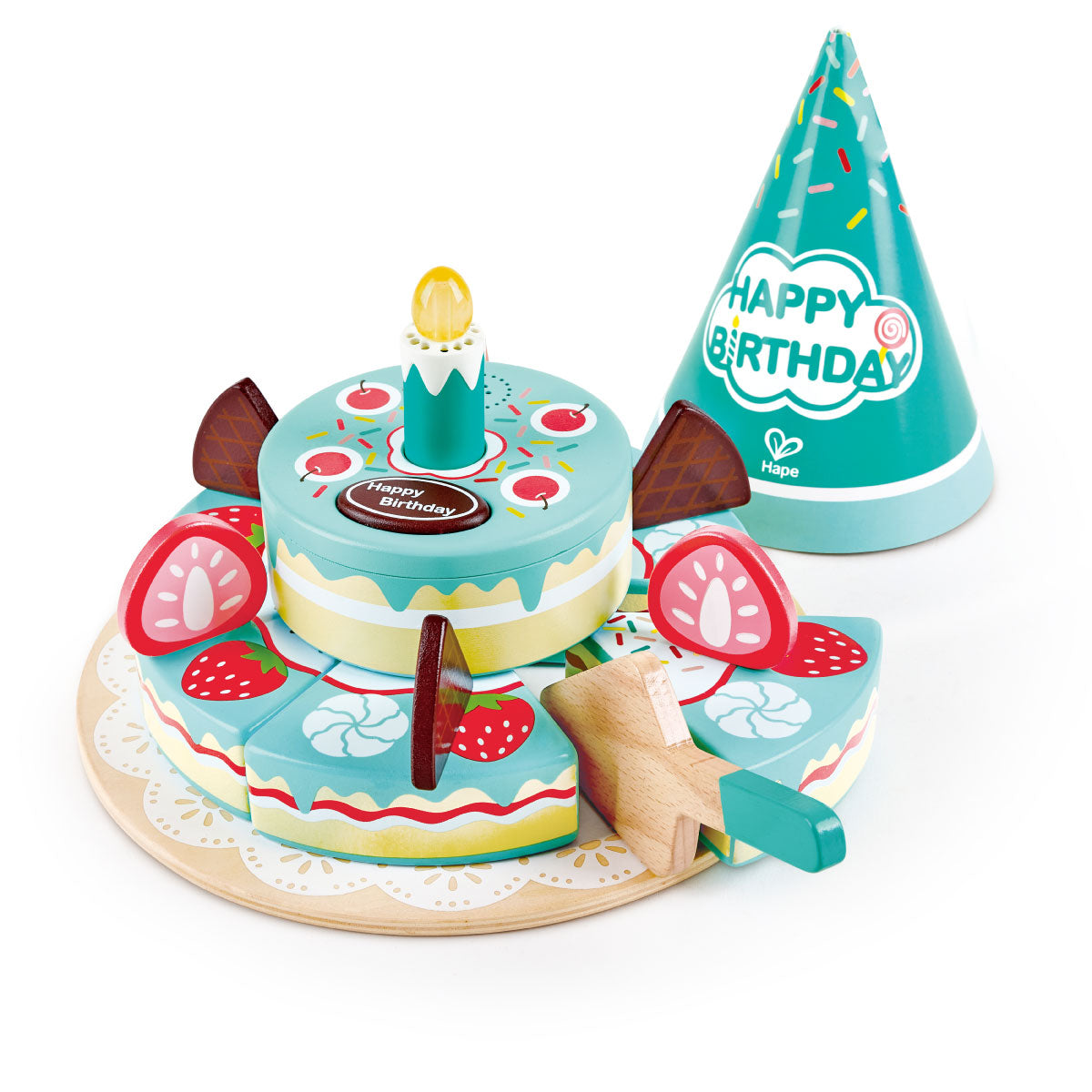 Hape Interactive Happy Birthday Cake