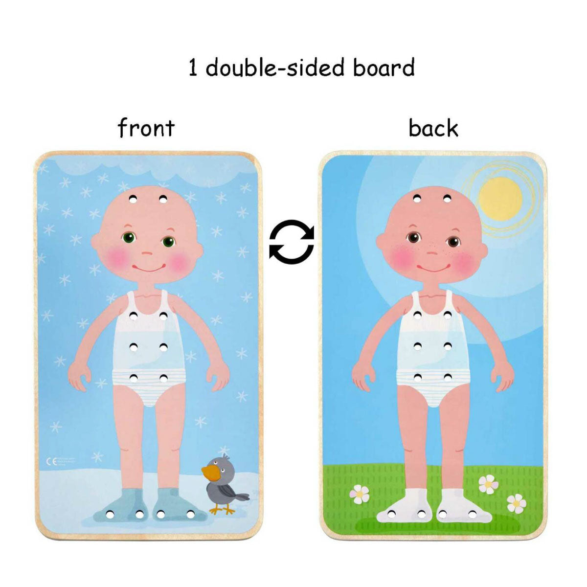 Dress Me Threading Board from Haba