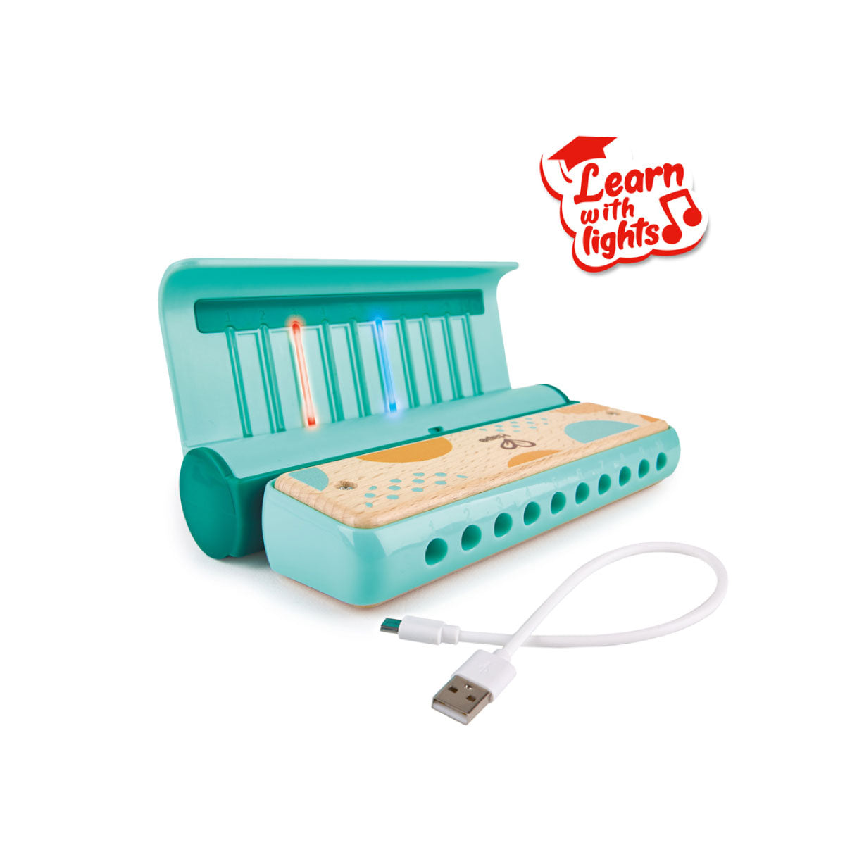 Hape Learn with Lights Harmonica