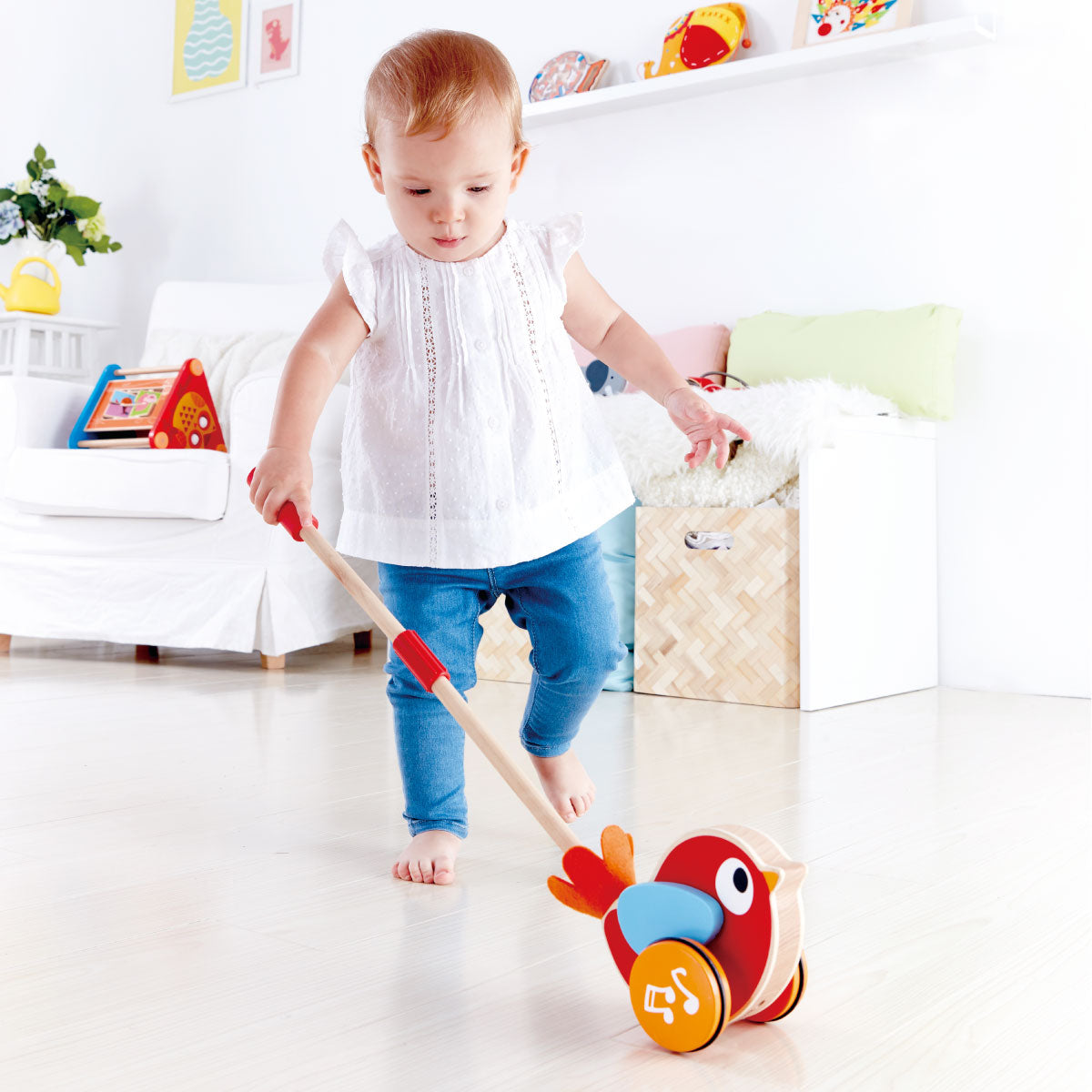 Hape Lilly Bird’s Musical Push Along