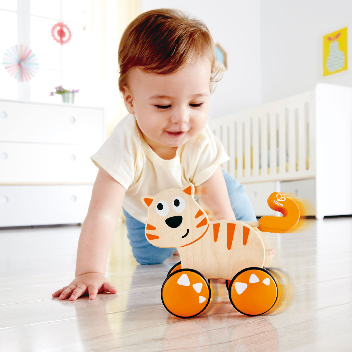 Hape Dante Push and Go Cat
