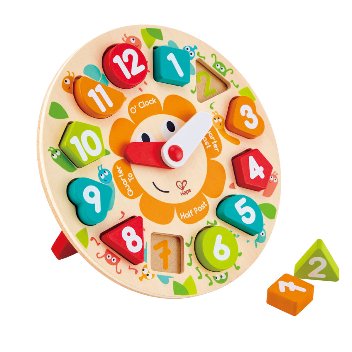 Hape Chunky Clock Wooden Puzzle