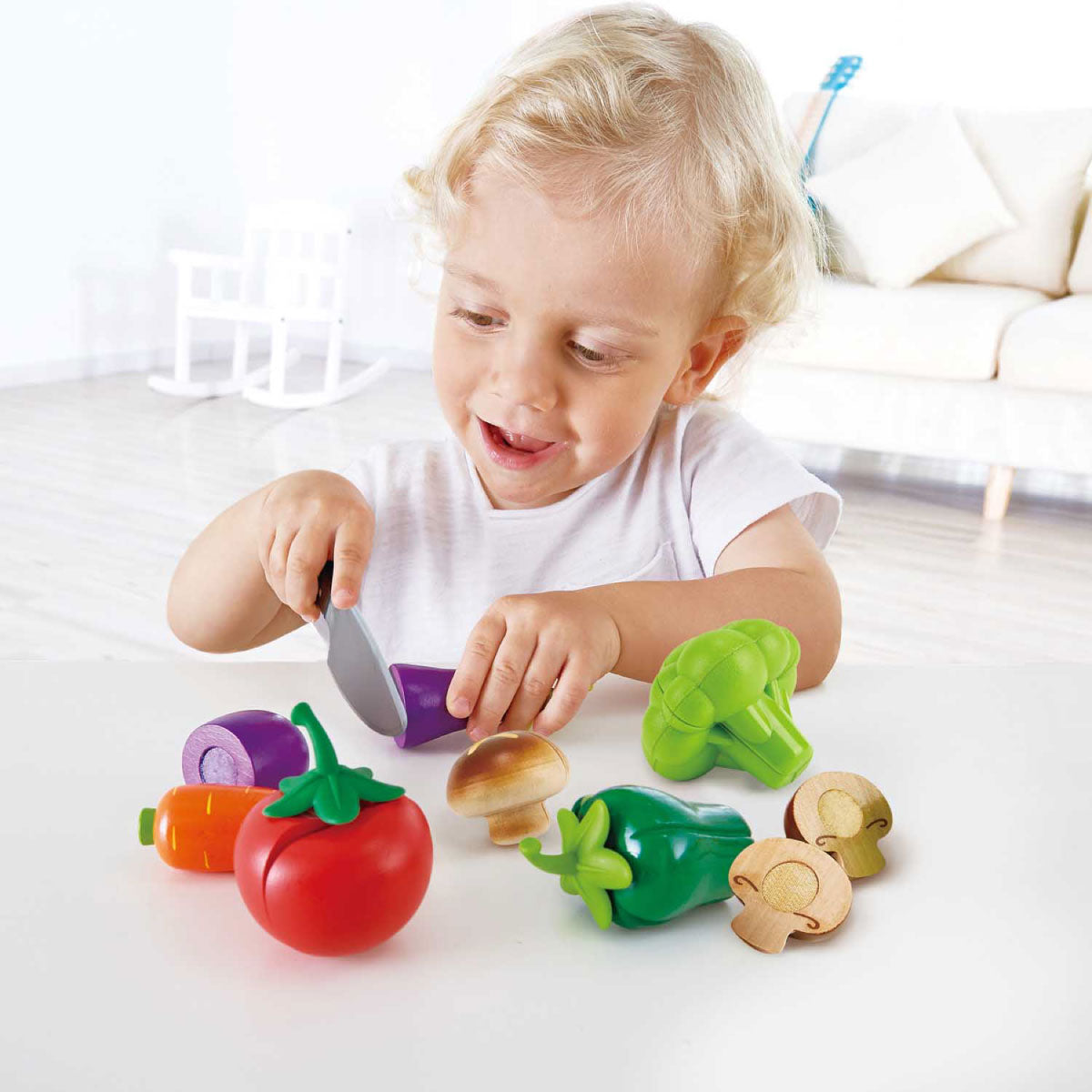 Hape Garden Vegetables Slicing Set
