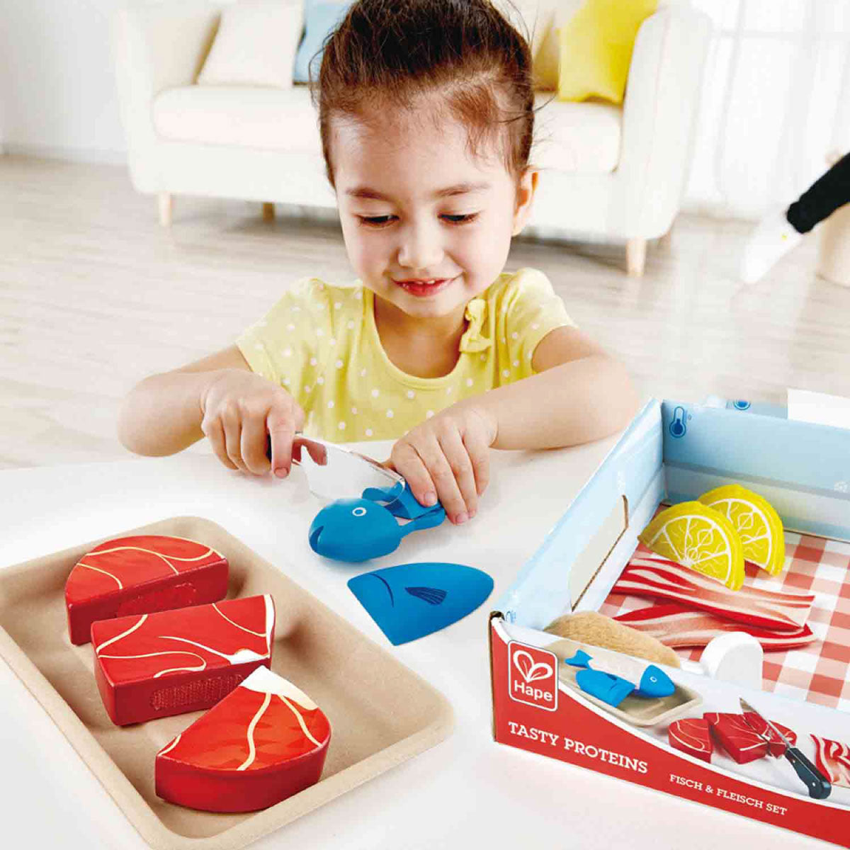 Hape Tasty Proteins Slicing Set