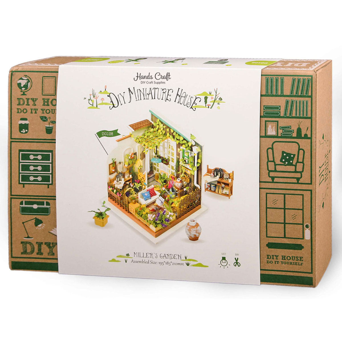 DIY Miniature House - Miller’s Garden from Hands Craft