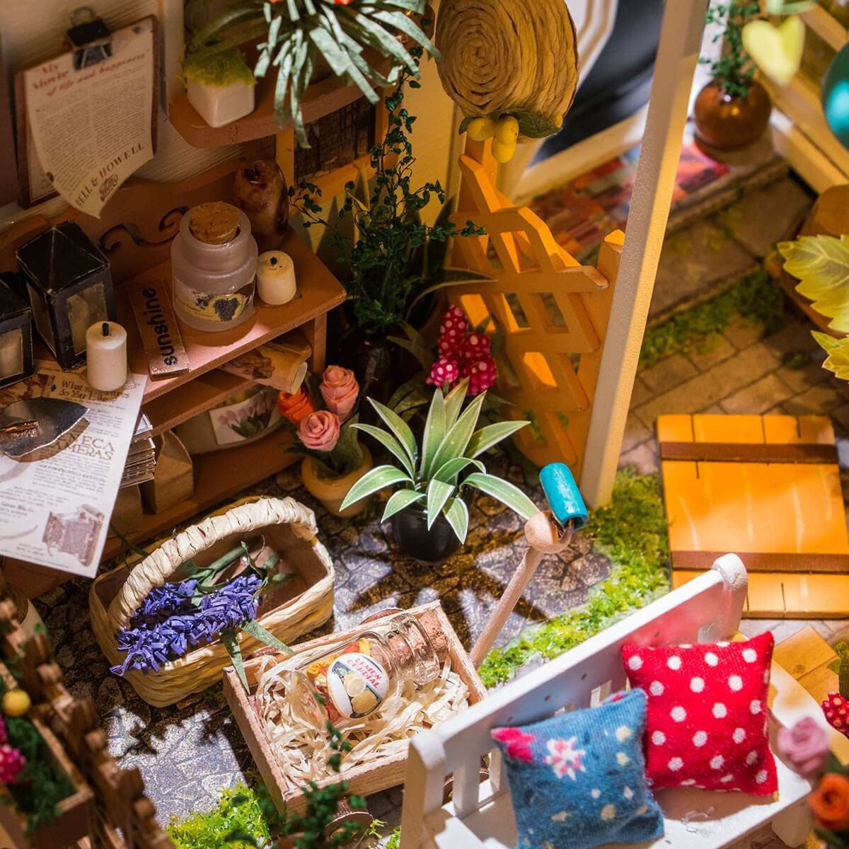 DIY Miniature House - Miller’s Garden from Hands Craft