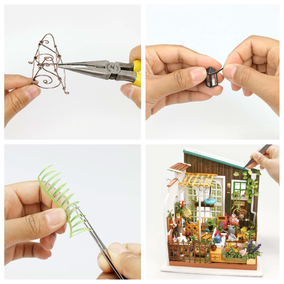 DIY Miniature House - Miller’s Garden from Hands Craft