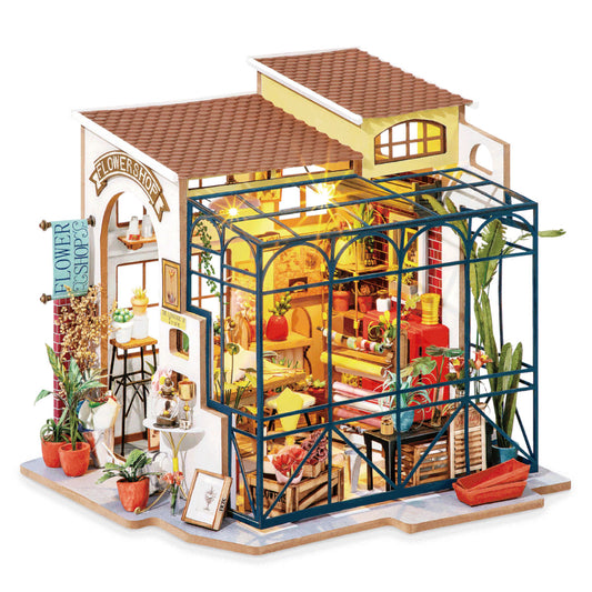 DIY Happy Corners Miniature Town - Emily’s Flower Shop