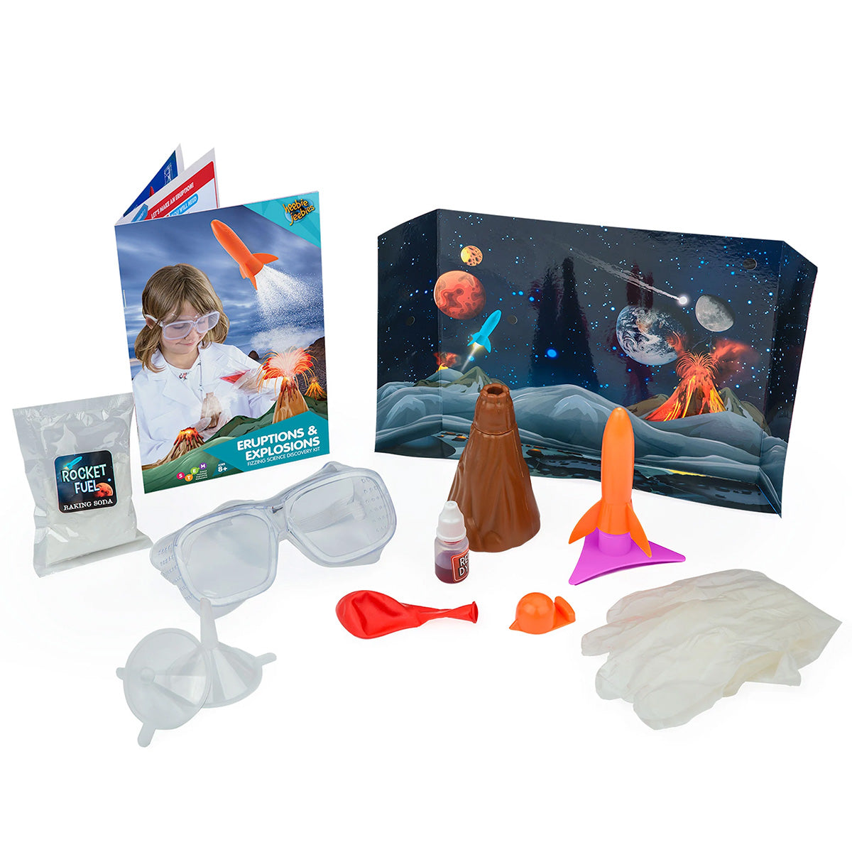 Eruptions & Explosions Science Kit from Heebie Jeebies
