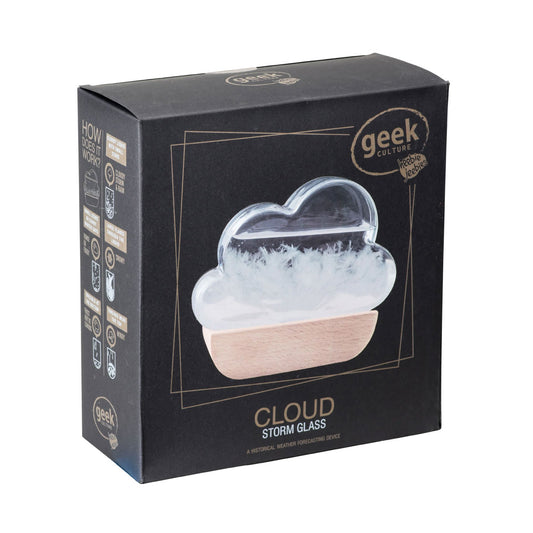 Heebie Jeebies Geek Culture Storm Glass Cloud