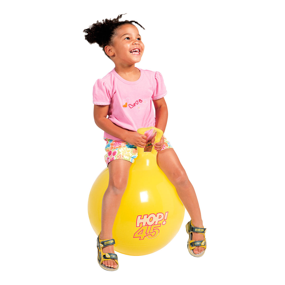 Yellow Gymnic Hop Ball 45